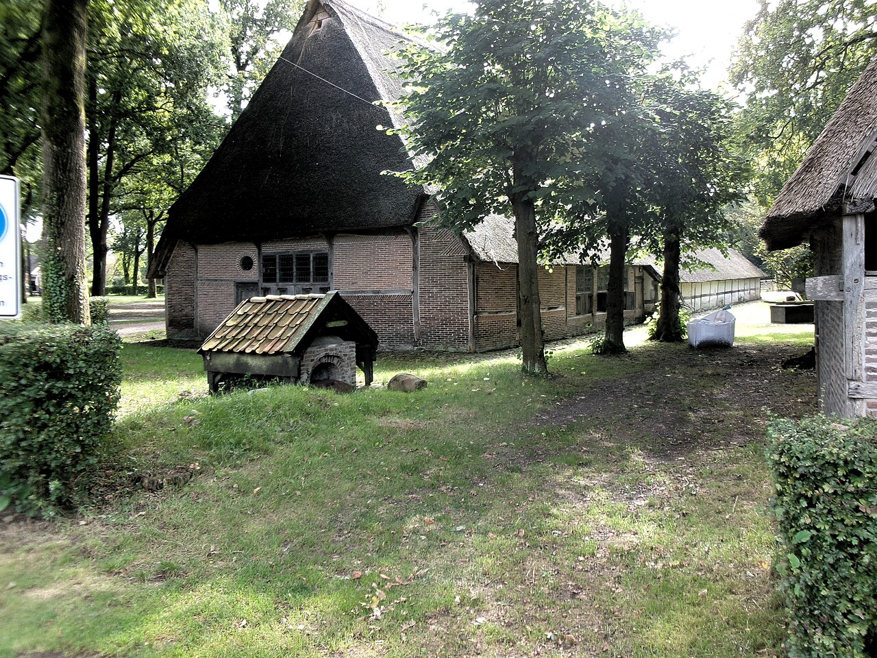 De Bruntingerhof op haar huidige plek in Orvelte.