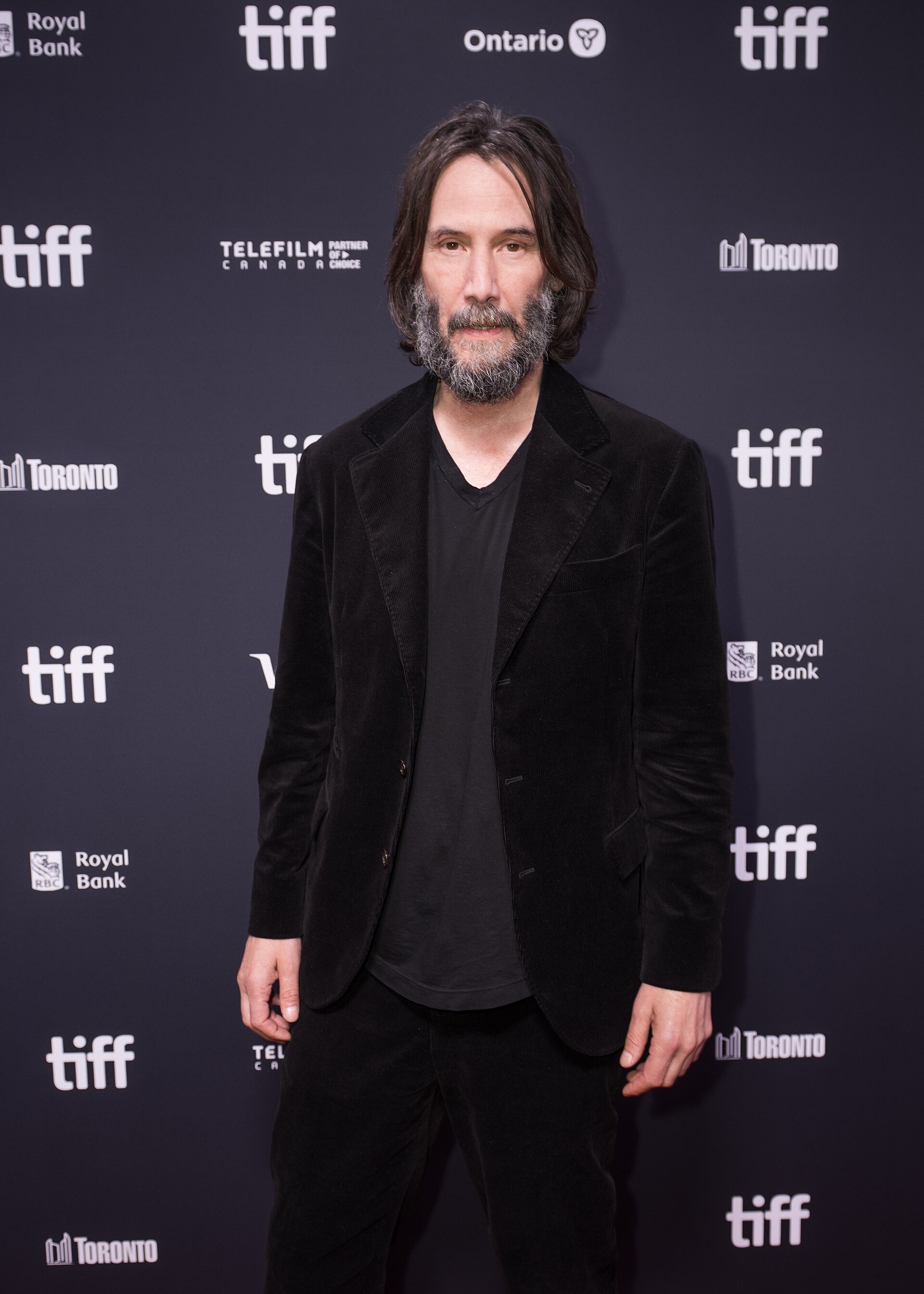 Keanu Reeves tijdens het Toronto International Film Festival in 2025.
