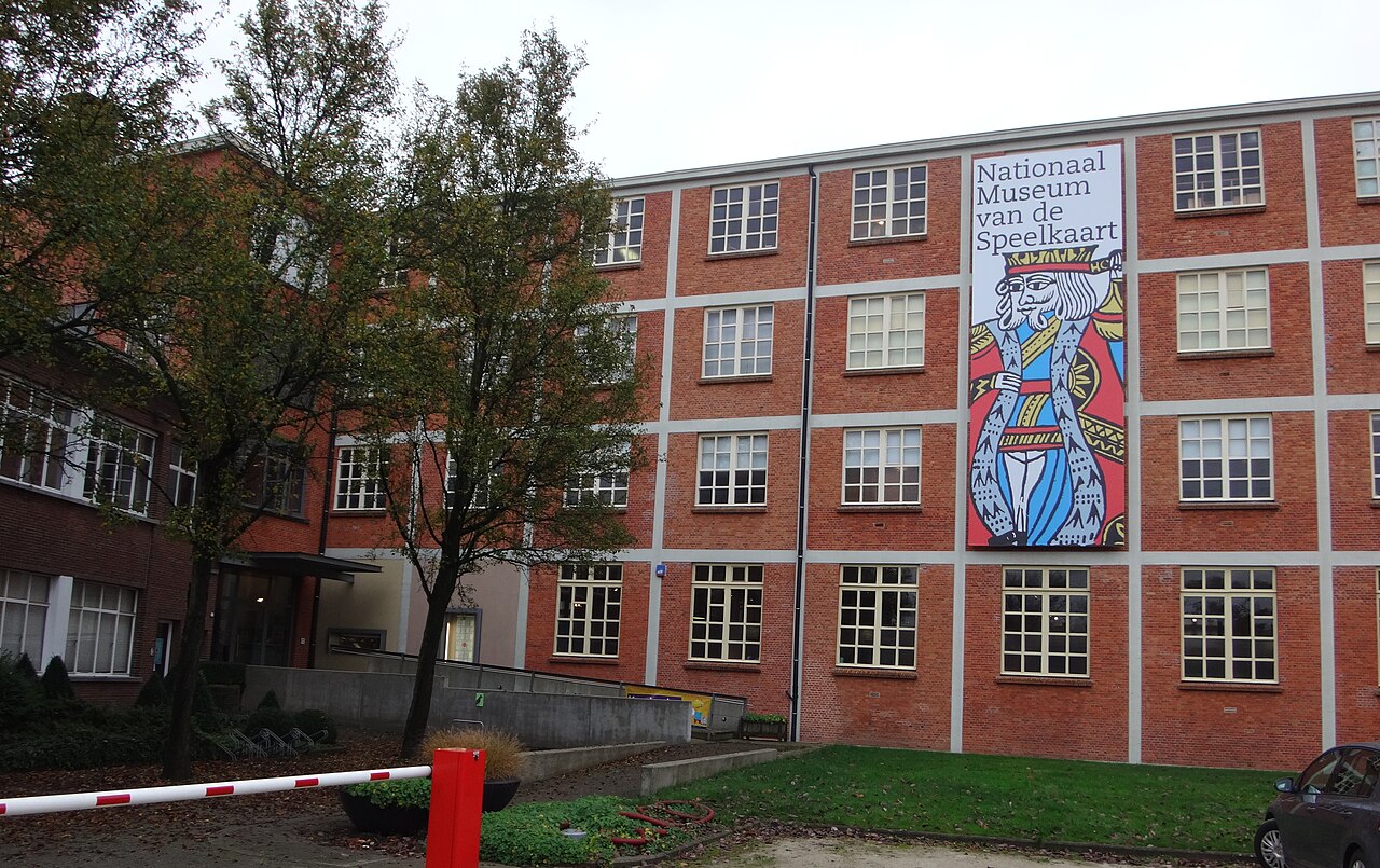 Het Nationaal Museum van de Speelkaart in Turnhout. Archiefbeeld.
