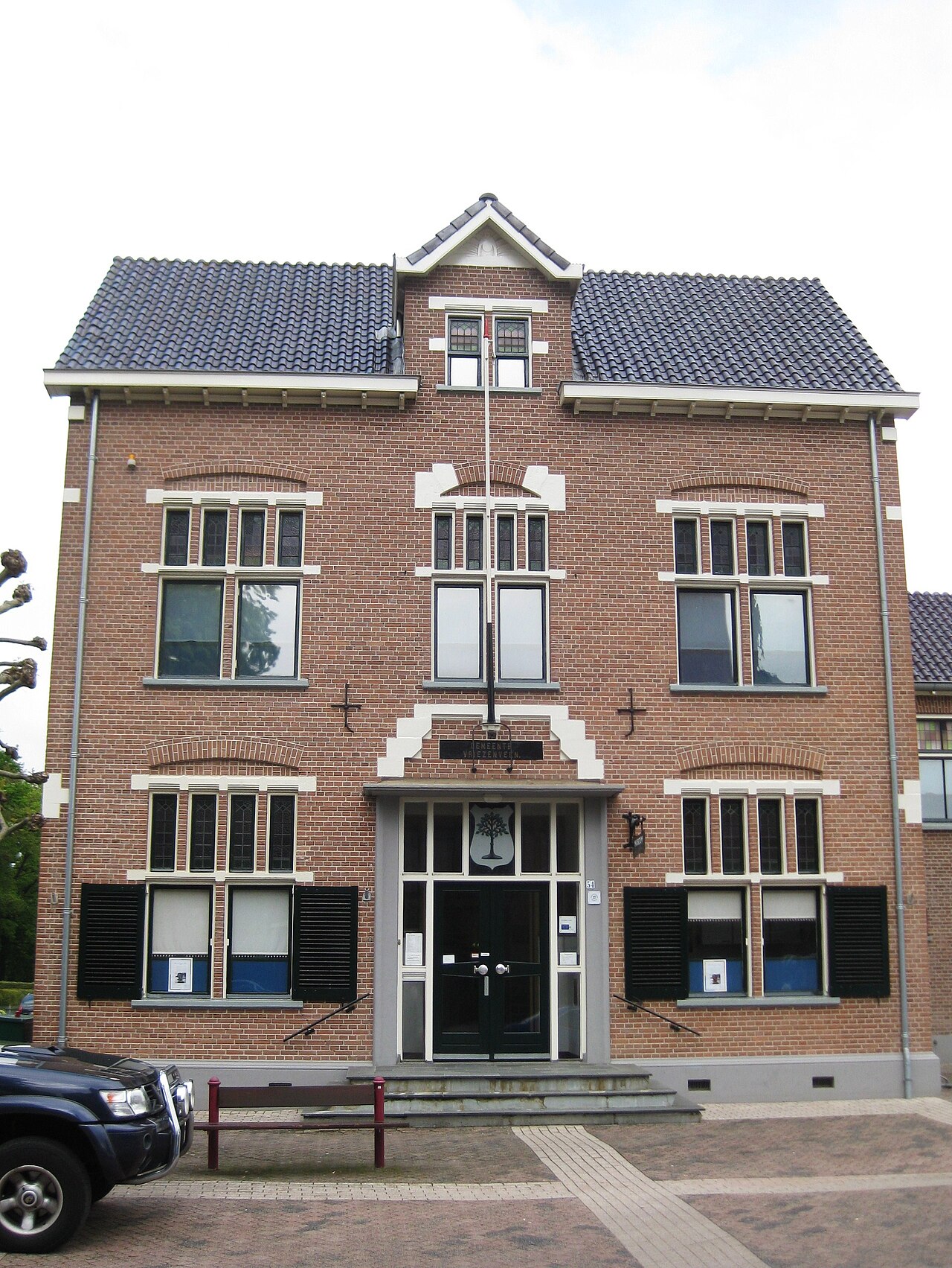 Het Historisch Museum in Vriezenveen. Archiefbeeld van het museumgebouw.