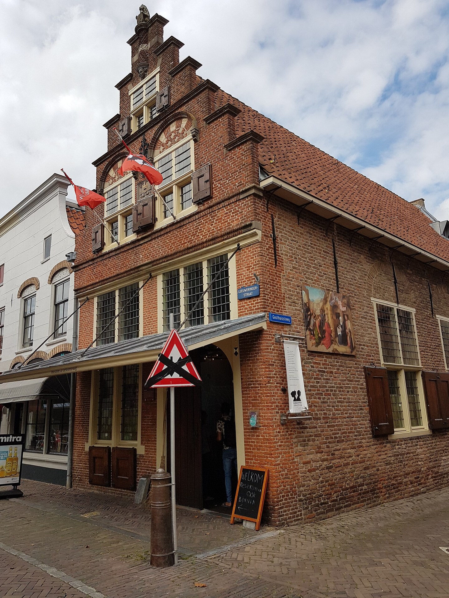 Het gebouw van de Heksenwaag in Oudewater.