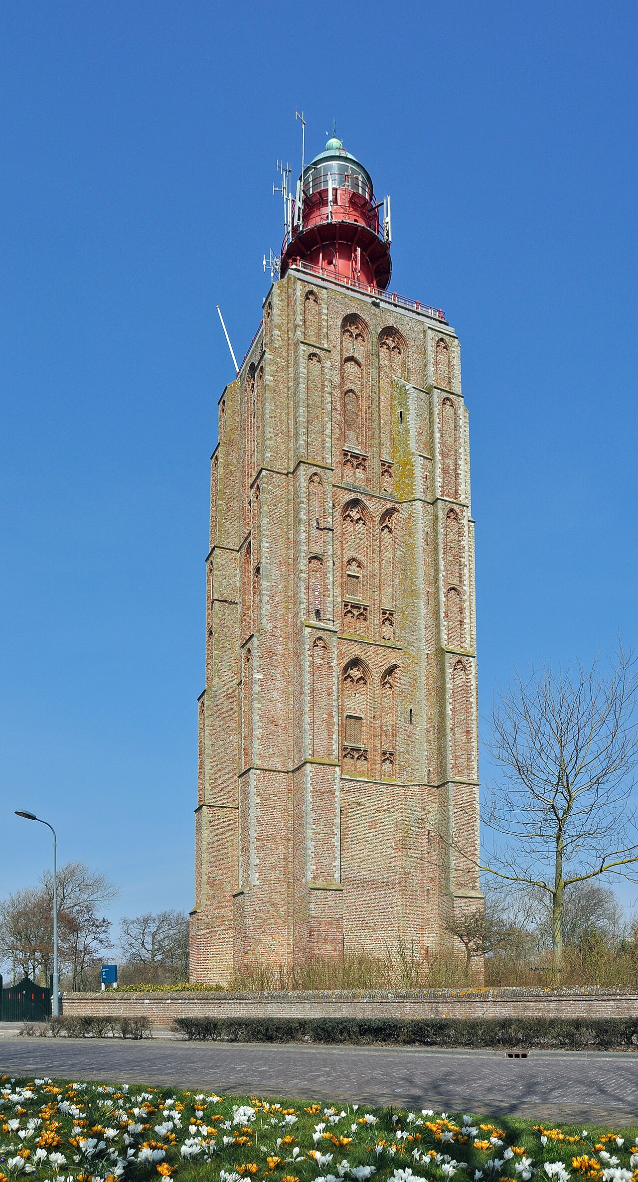Het Hoge Licht in Westkapelle, de voormalige kerktoren.